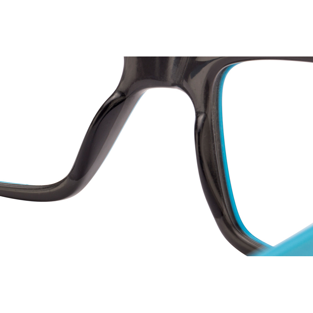 Vincent Chase Online Sky Blue Full Rim Rectangle left side