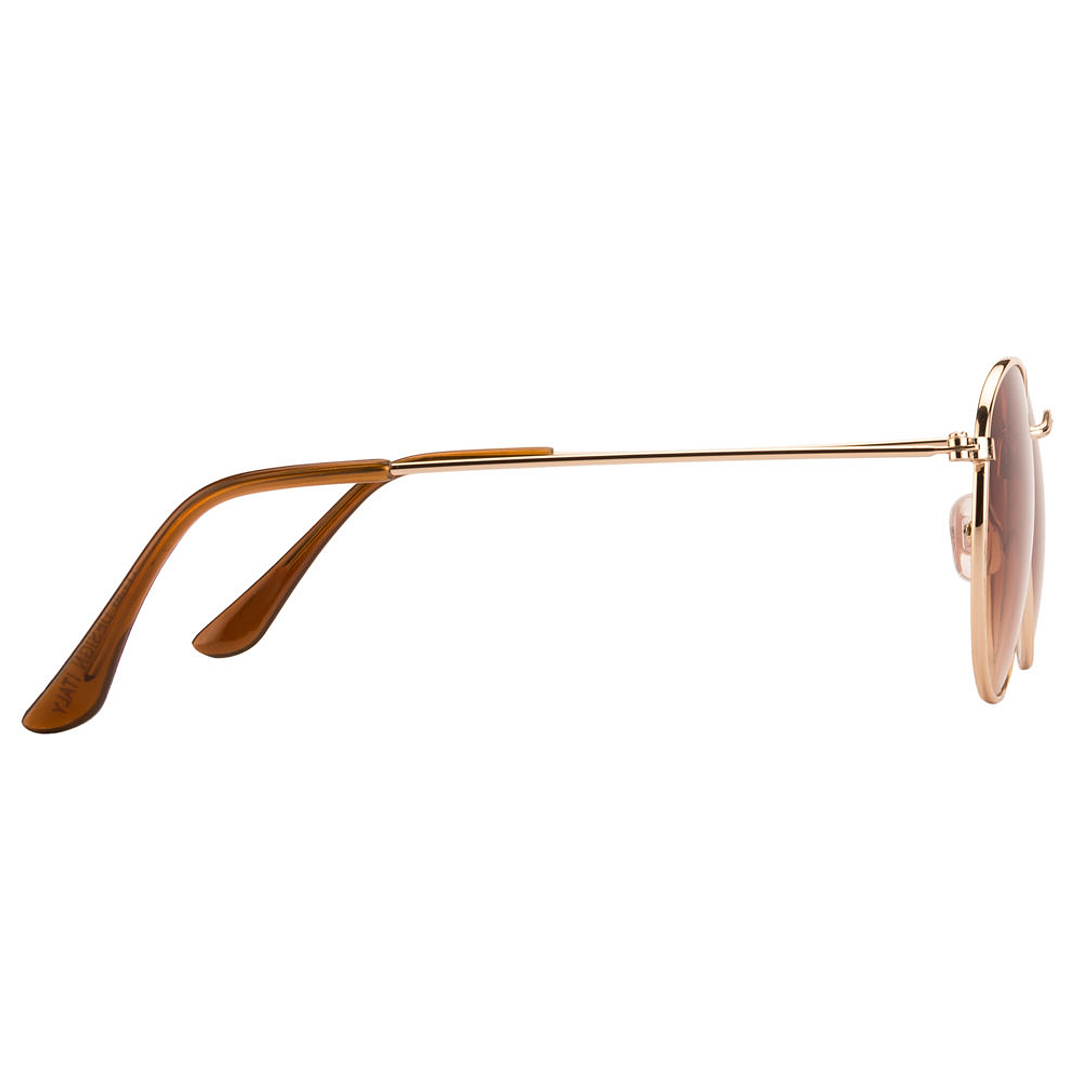 BRANDED Gold Full Rim Round right side