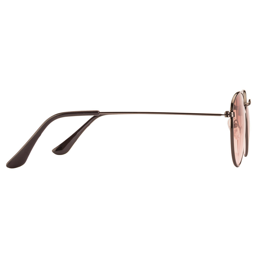Mask Mid Gunmetal Full Rim Round right side