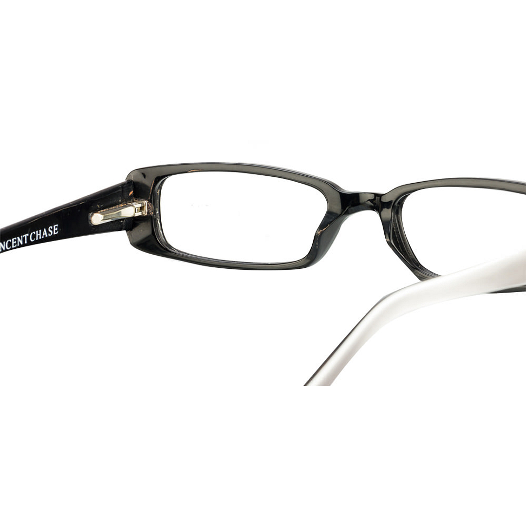 Lenskart Lenskart TOI Special: Black Grey Full Rim Rectangle Kids  5 yrs   Size-46  Lenskart TOI Special VAGABOND VC 802-  EOSS left side
