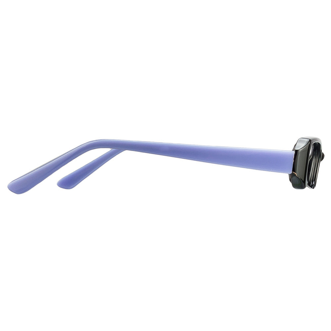 Lenskart Kids Glasses: Lenskart TOI Special: Black Blue Full Rim Rectangle Kids  2-5 yrs  Lenskart TOI Special VAGABOND VC 805 left side