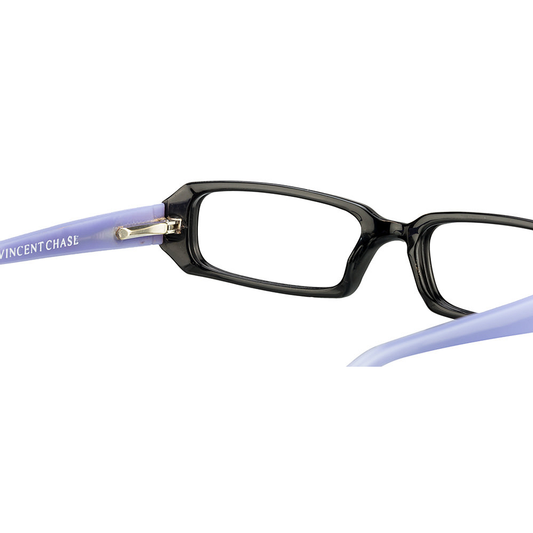 Lenskart Kids Glasses: Lenskart TOI Special: Black Blue Full Rim Rectangle Kids  2-5 yrs  Lenskart TOI Special VAGABOND VC 805 left side