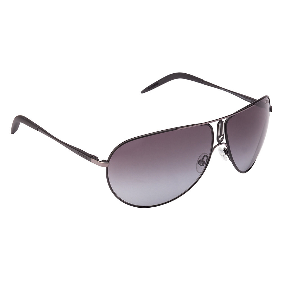 BRANDED Black Full Rim Aviator left side