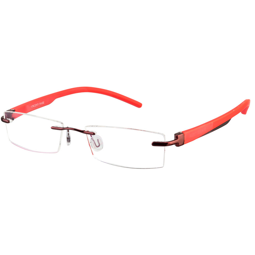 Lenskart Air Online Black Rimless Rectangle left side