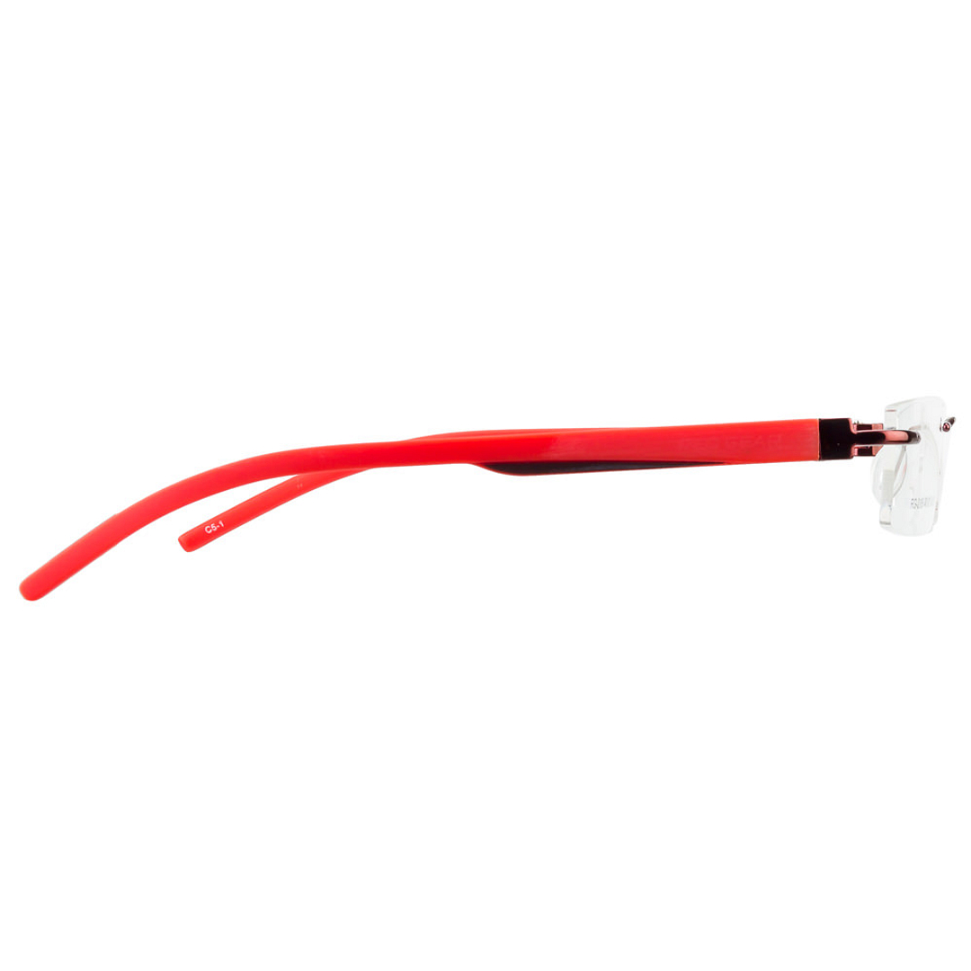 Lenskart Air Online Black Rimless Rectangle left side