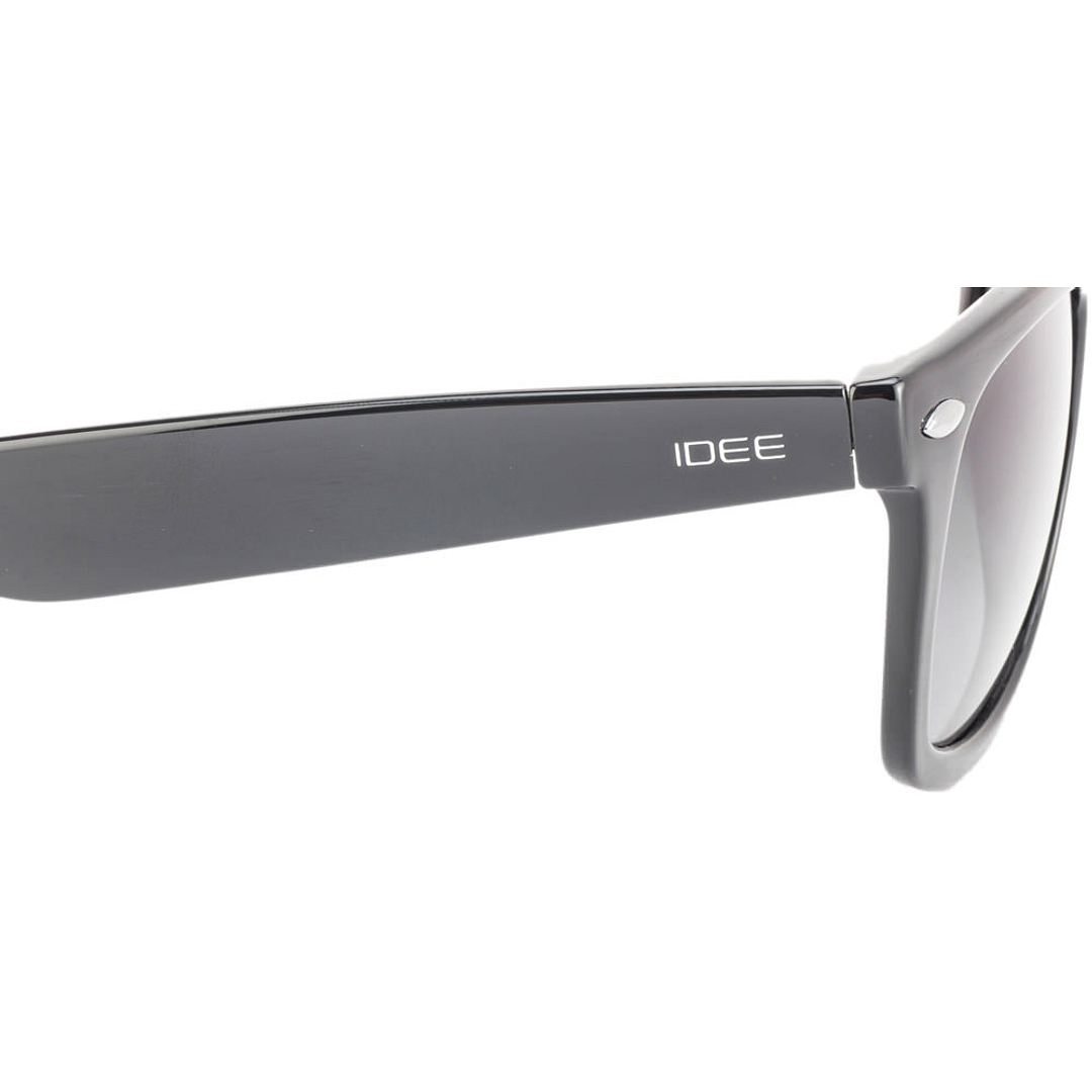 BRANDED Black Full Rim Square left side