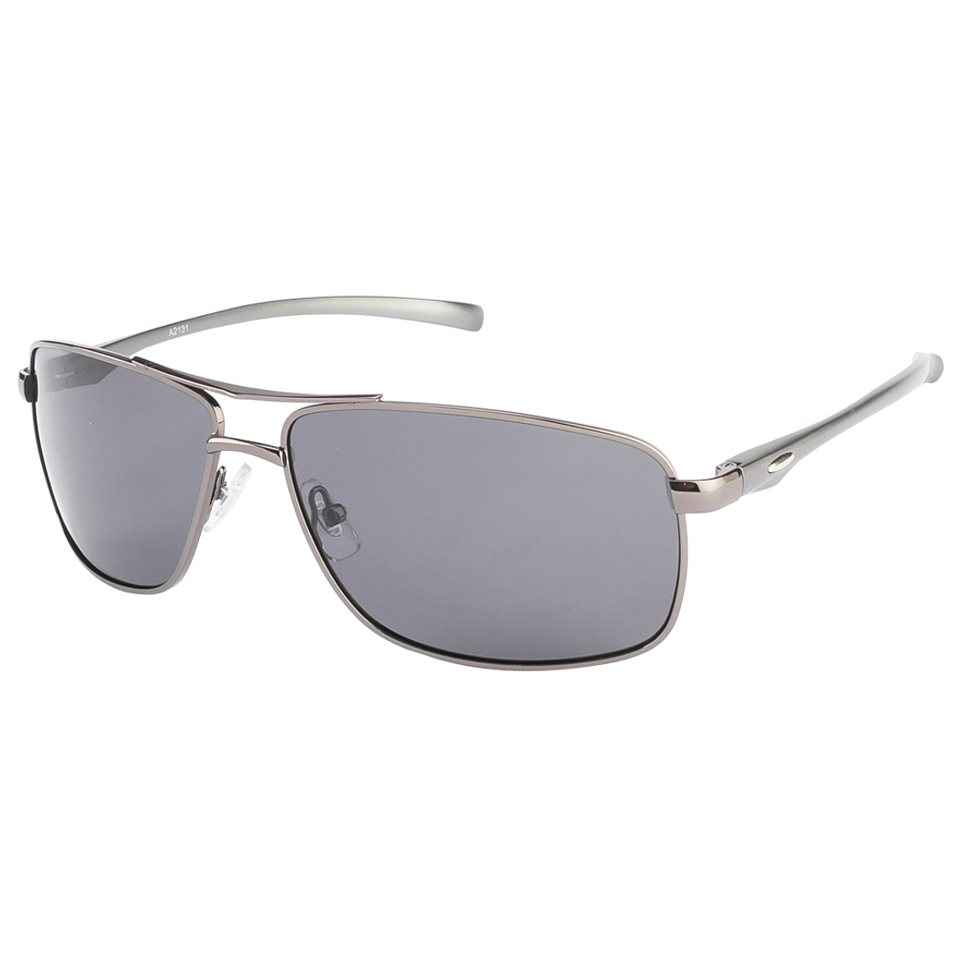 Vincent Chase Online Gunmetal Full Rim Rectangle left side