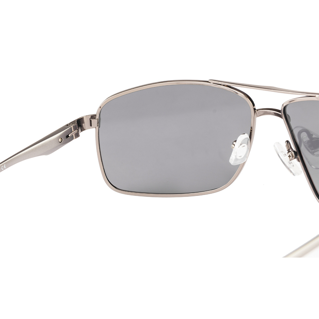 Vincent Chase Online Gunmetal Full Rim Rectangle left side