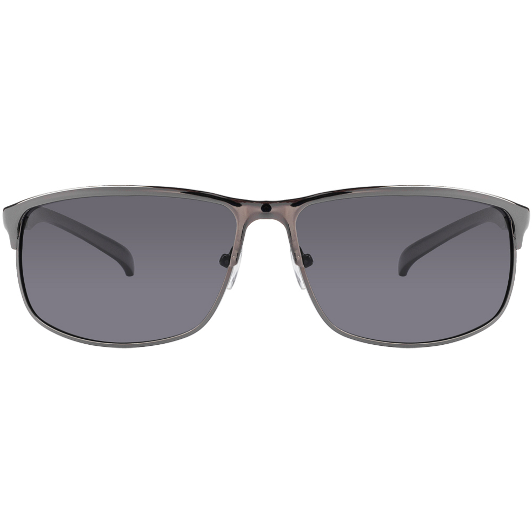 Vincent Chase Online Gunmetal Full Rim Square left side