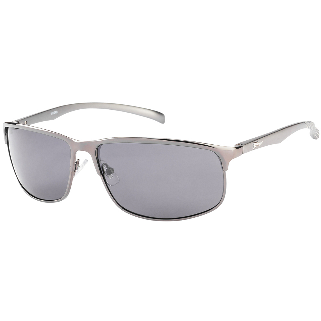 Vincent Chase Online Gunmetal Full Rim Square left side
