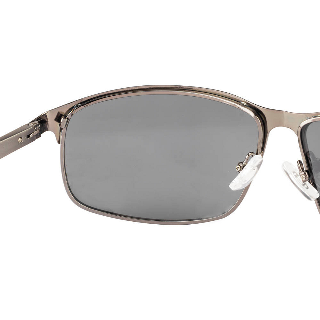 Vincent Chase Online Gunmetal Full Rim Square left side