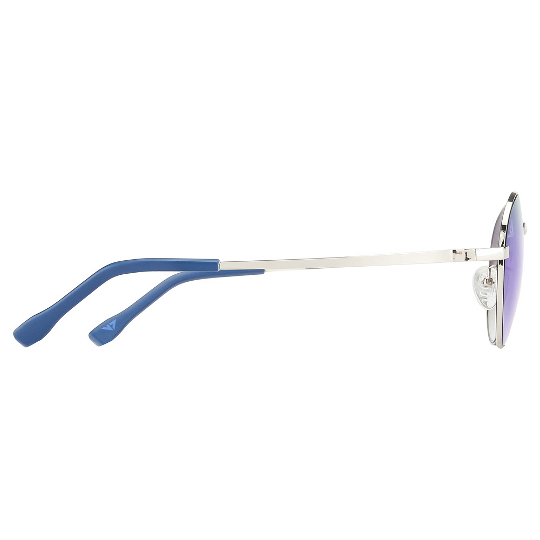 Vincent Chase Online Silver Full Rim Round left side
