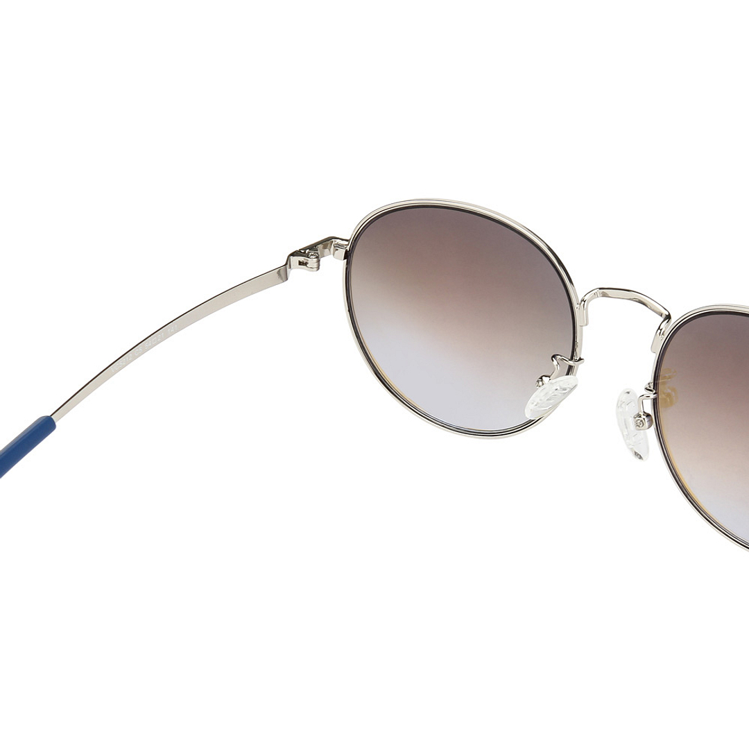 Vincent Chase Online Silver Full Rim Round left side
