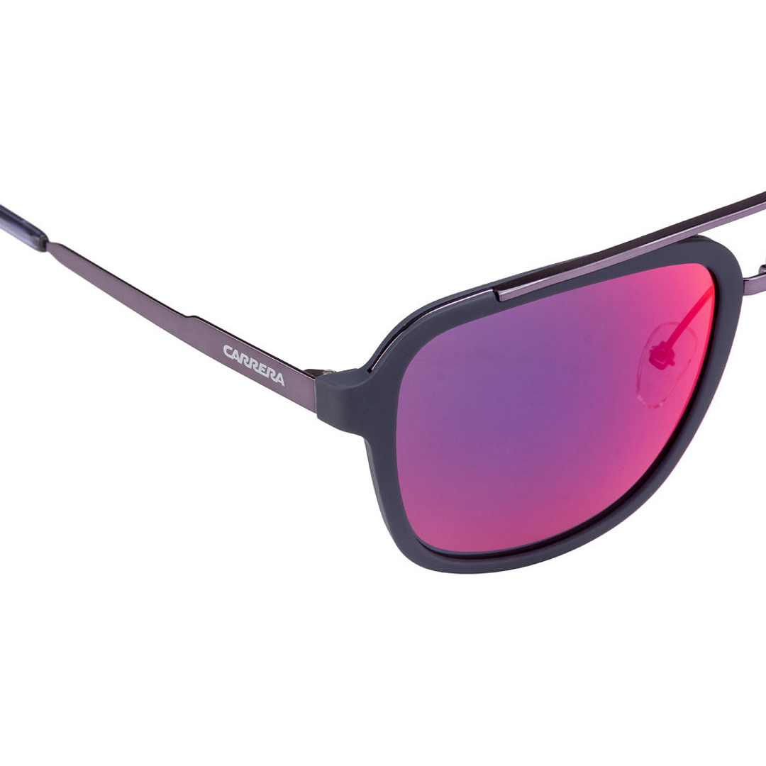 BRANDED Sky Blue Full Rim Aviator left side