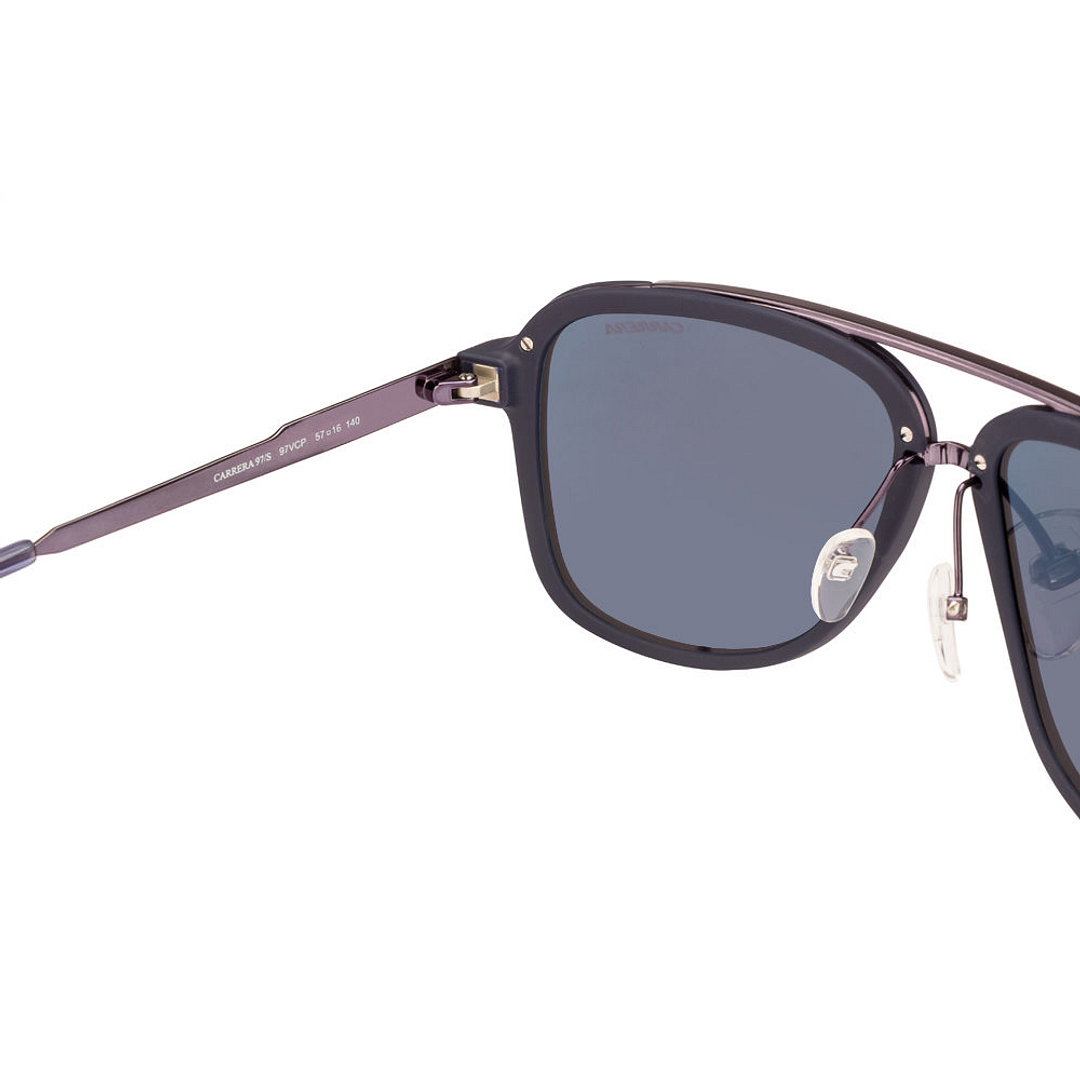 BRANDED Sky Blue Full Rim Aviator right side