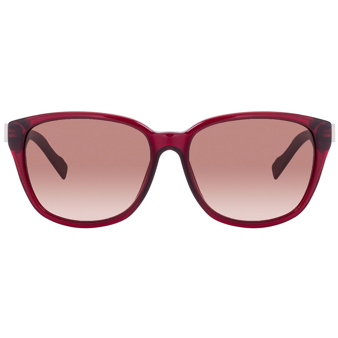 BRANDED Red Full Rim Square right side