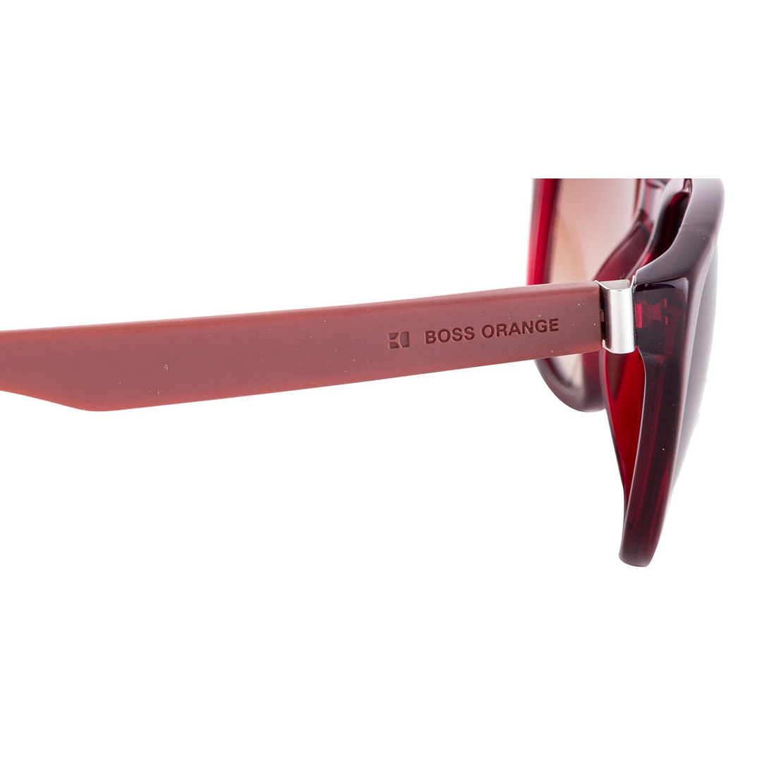 BRANDED Red Full Rim Square right side