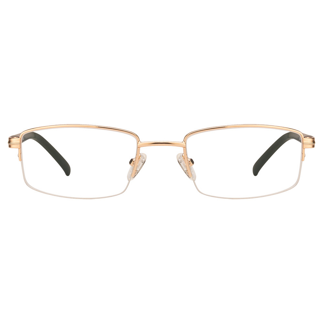 Vincent Chase Online Gold Half Rim Rectangle left side