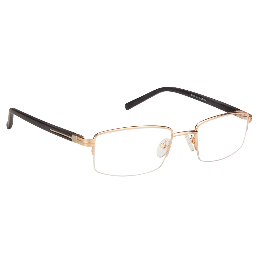 Vincent Chase Online Gold Half Rim Rectangle left side