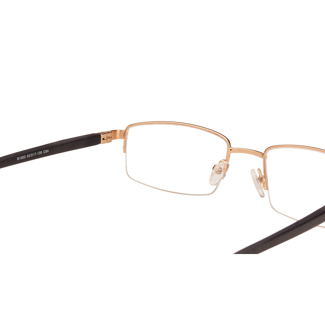 Vincent Chase Online Gold Half Rim Rectangle right side