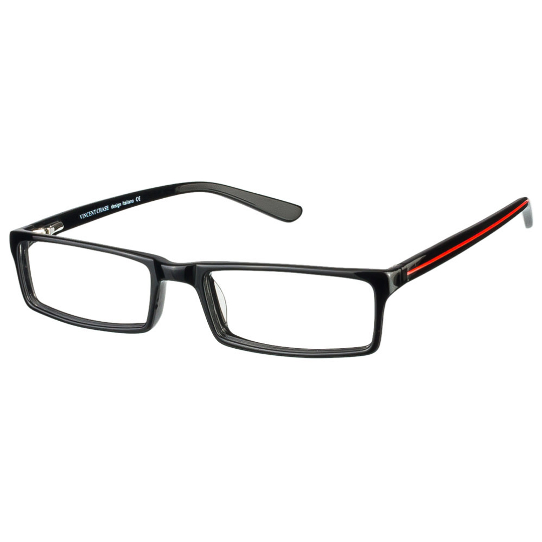 Vincent Chase Online Black Full Rim Rectangle left side