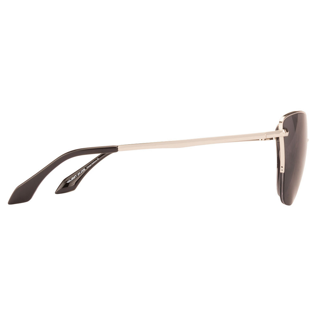 Vincent Chase Online Silver Half Rim Cat Eye left side
