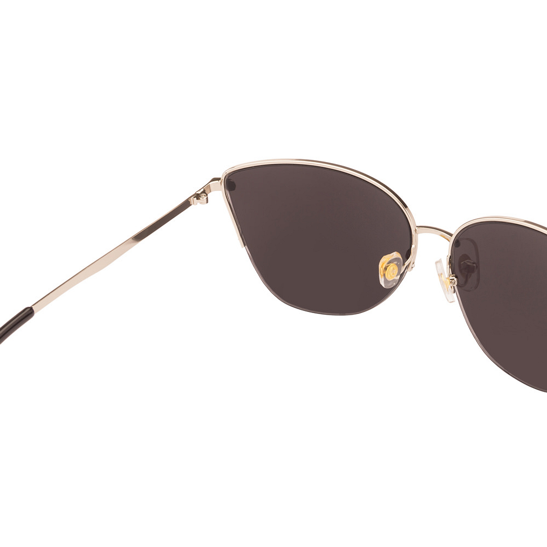 Vincent Chase Online Silver Half Rim Cat Eye left side