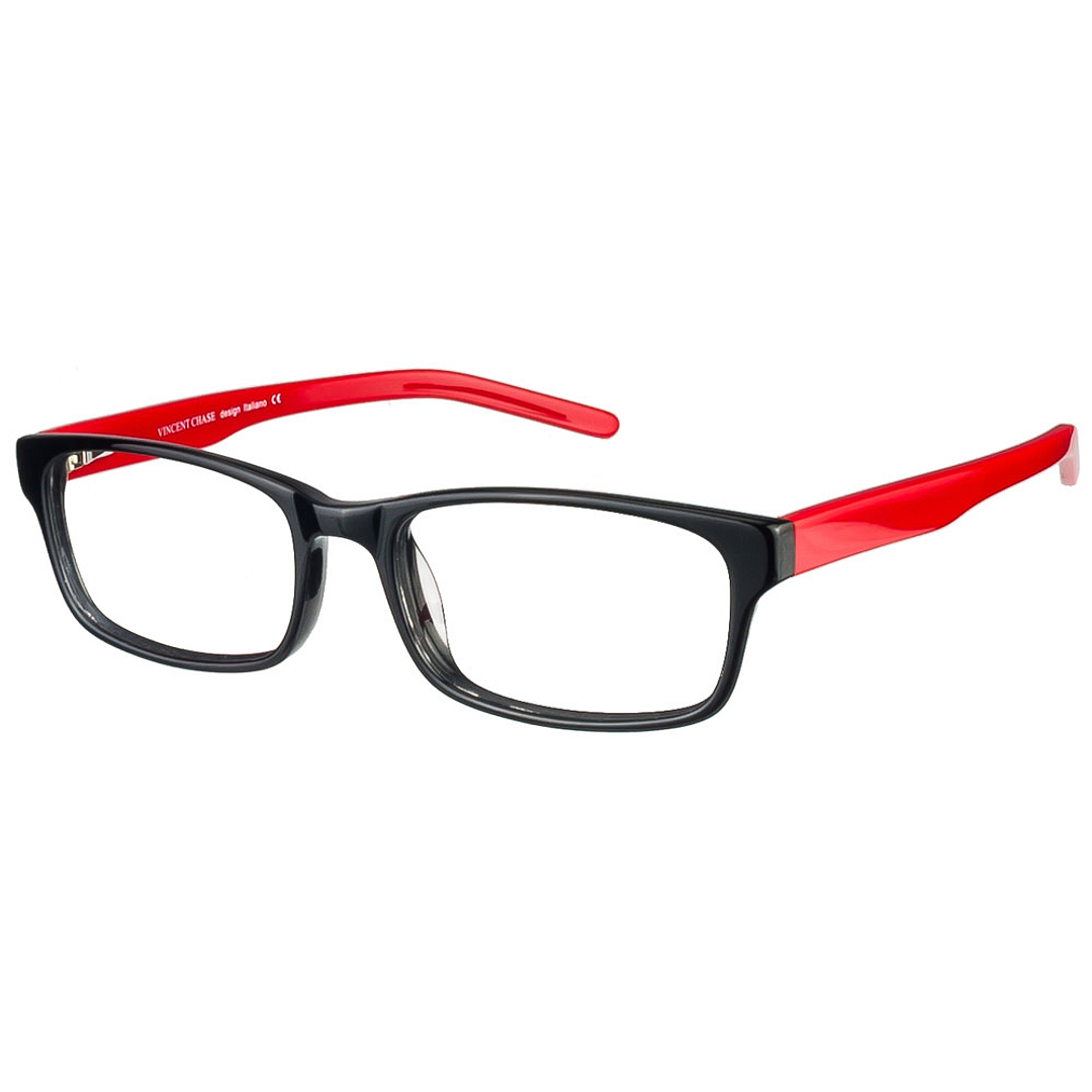 Vincent Chase Online Red Full Rim Rectangle left side