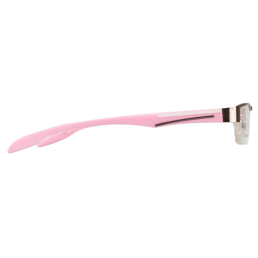 Lenskart Lenskart TOI Special: Pink Half Rim Rectangle Lenskart TOI Special OTHERS VC T 2416- left side