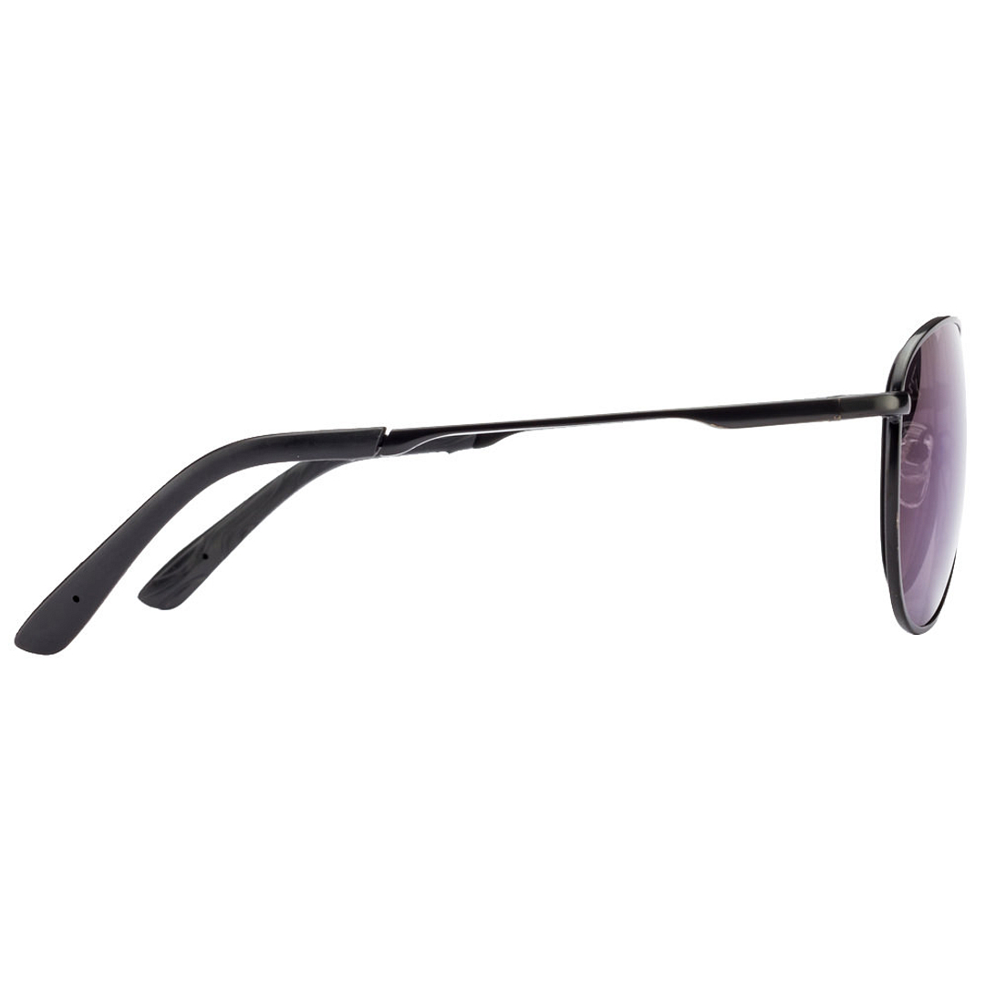 Vincent Chase Online Black Full Rim Aviator left side