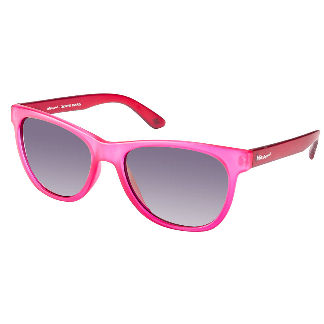 BRANDED Pink Full Rim Square left side