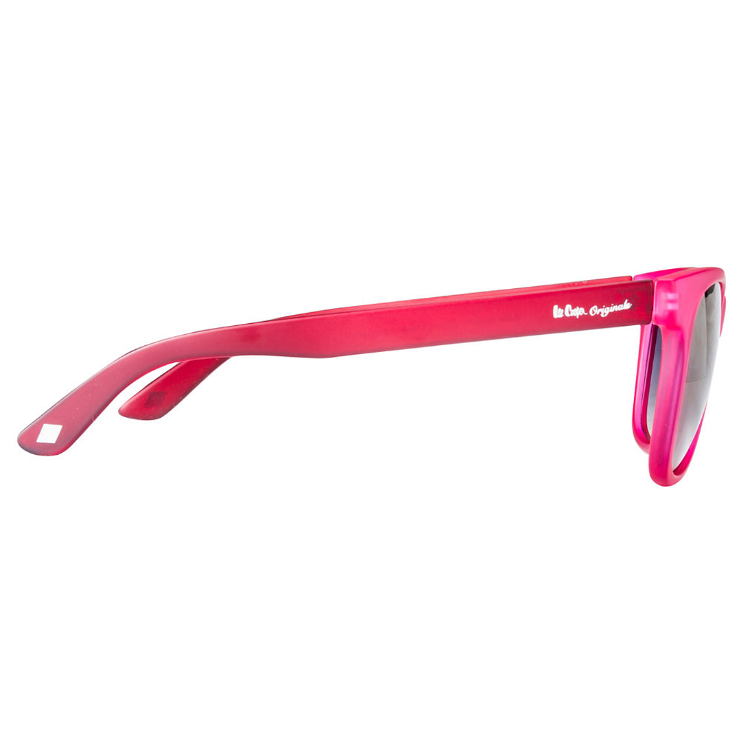 BRANDED Pink Full Rim Square left side