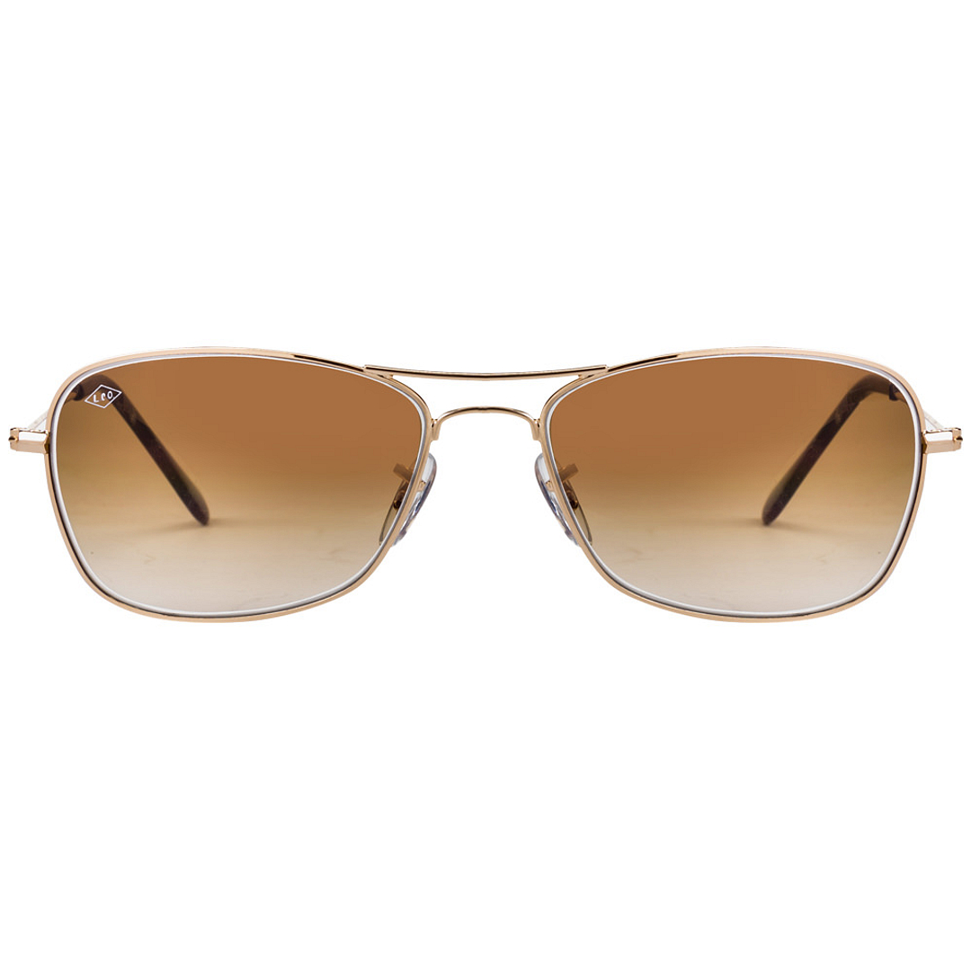 Lee Cooper Gold Full Rim Rectangle left side