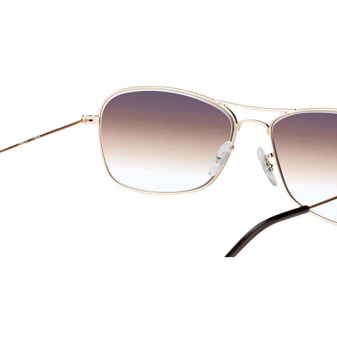 Lee Cooper Gold Full Rim Rectangle left side