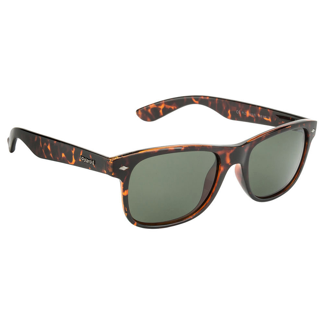 Polaroid Light Brown Full Rim Square right side