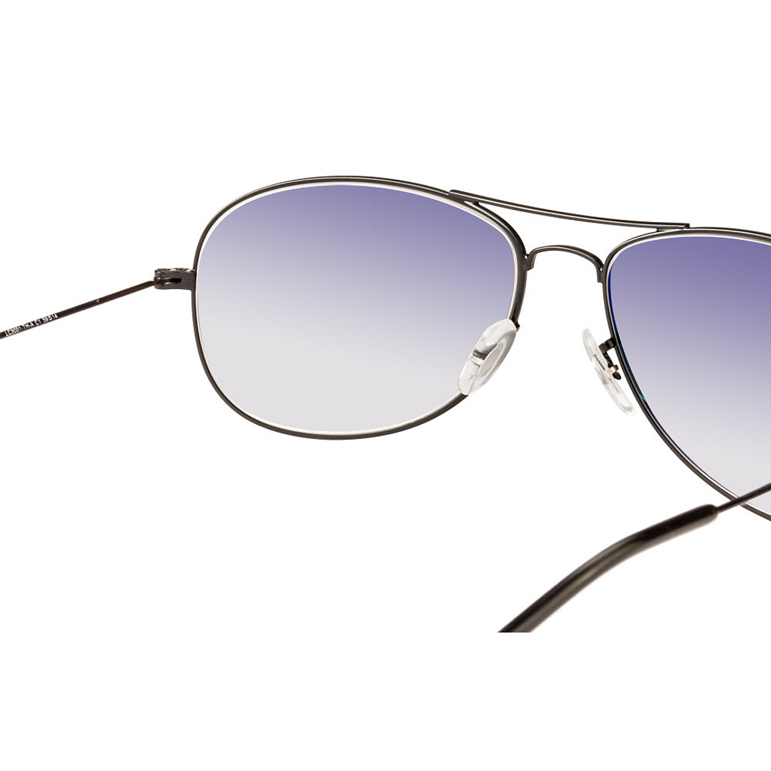 Lee Cooper Black Full Rim Rectangle left side