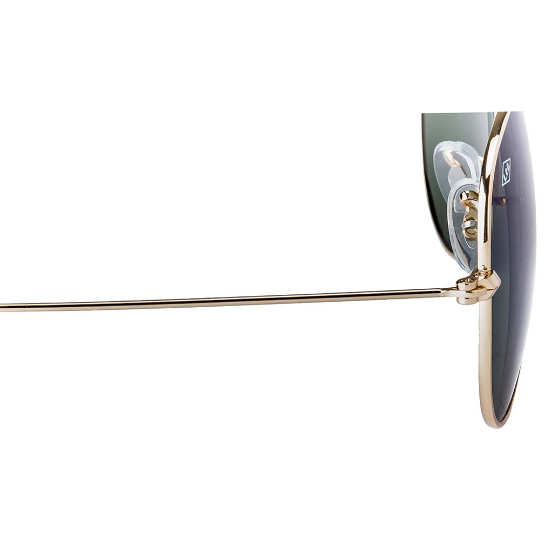 BRANDED Gold Full Rim Aviator right side