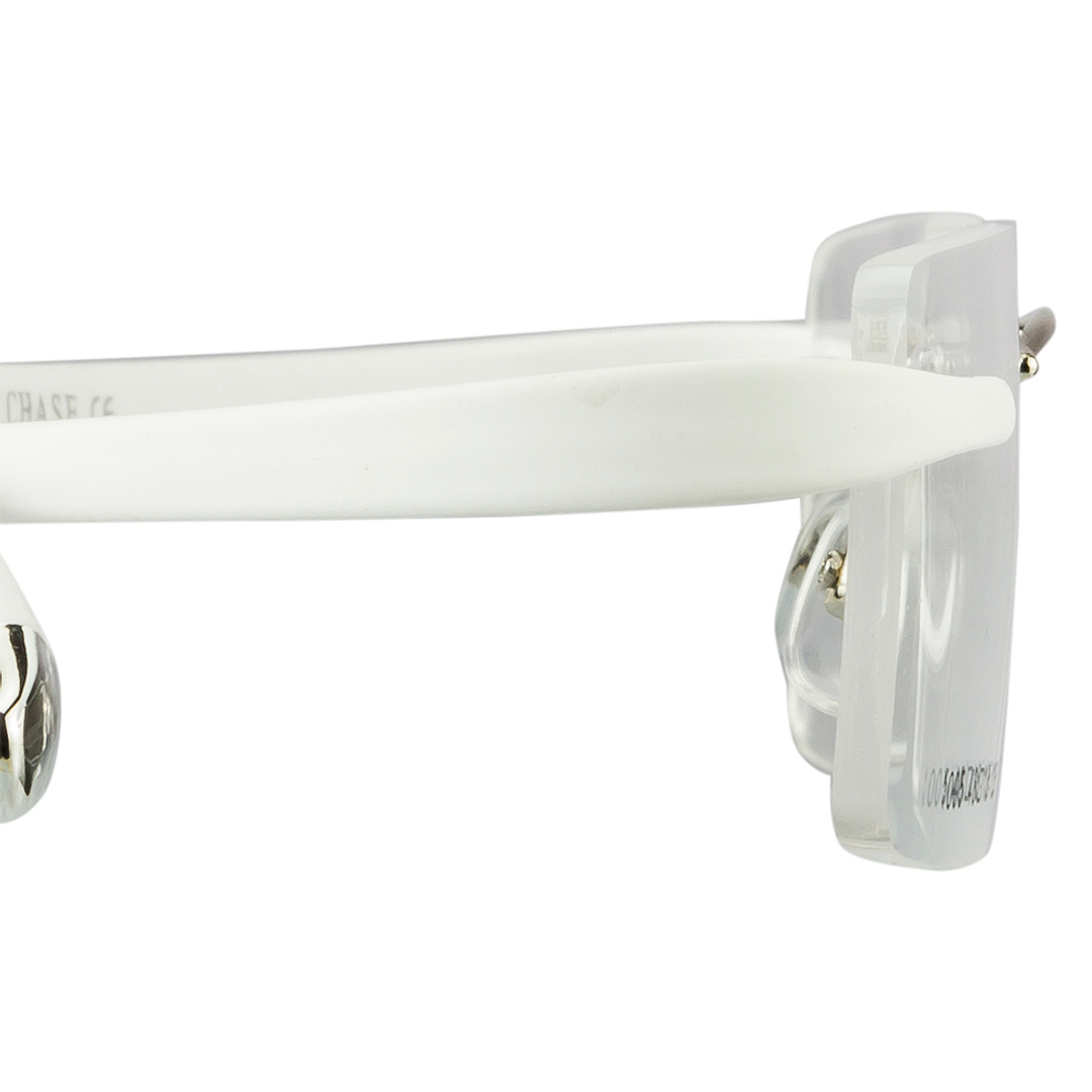 Lenskart Air Online Silver Rimless Rectangle left side