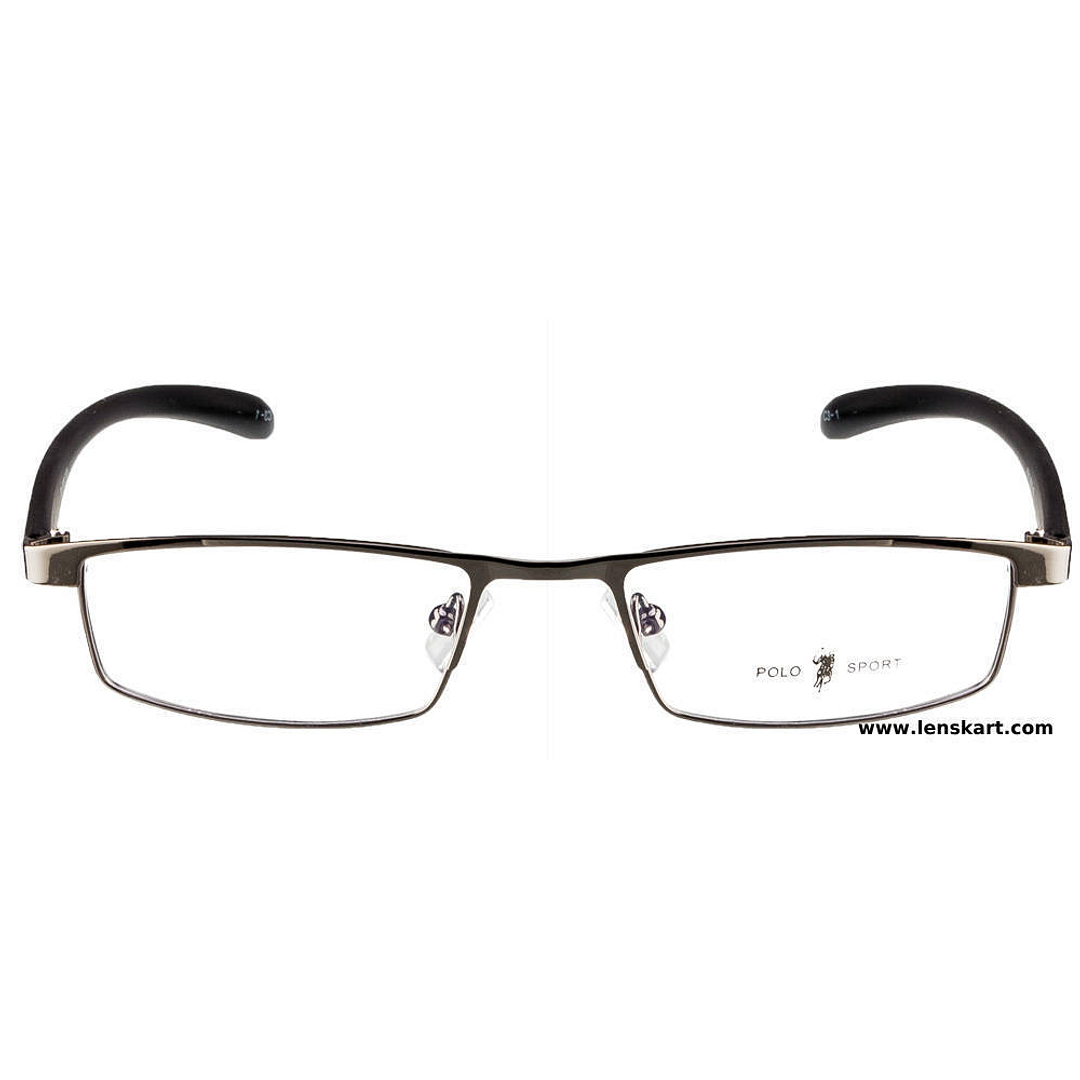 Vincent Chase Online Mid Gunmetal Full Rim Rectangle right side