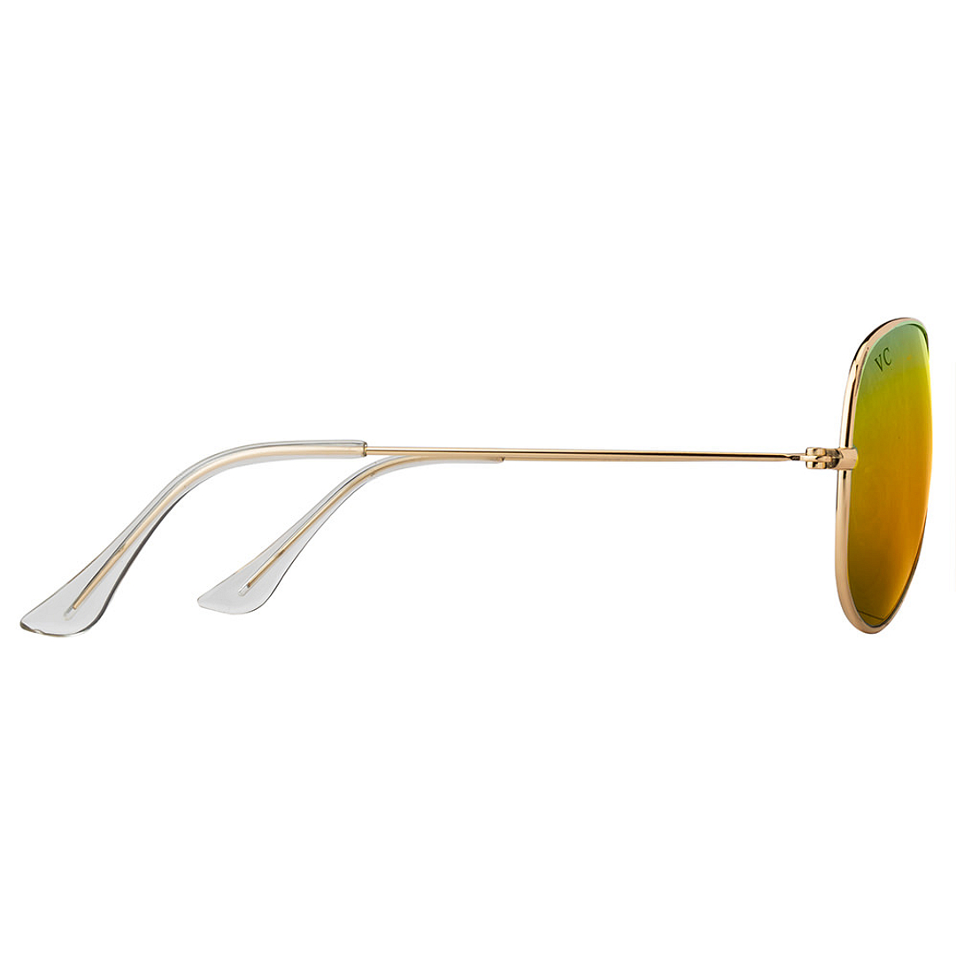 Vincent Chase Online Gold Full Rim Aviator left side