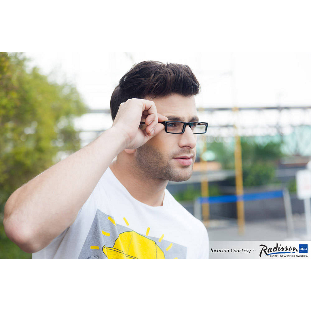 Vincent Chase Online Black Full Rim Rectangle left side