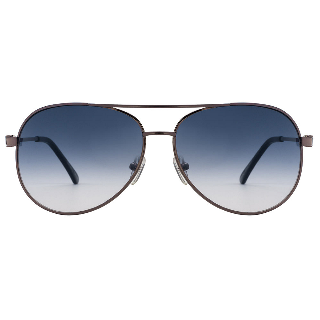 Vincent Chase Online Gunmetal Full Rim Aviator left side