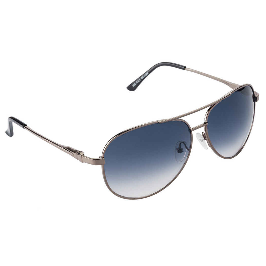 Vincent Chase Online Gunmetal Full Rim Aviator left side