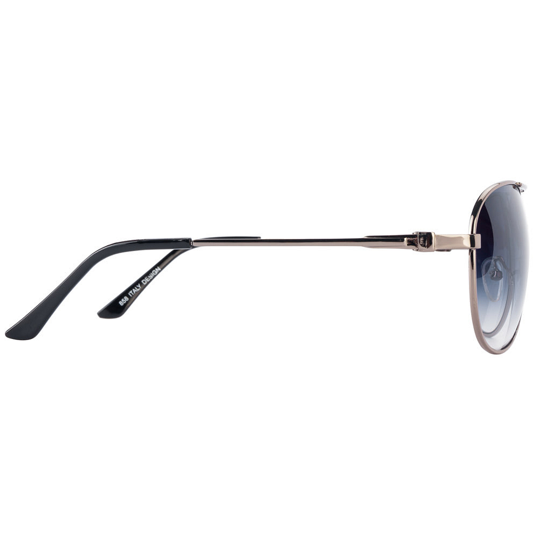 Vincent Chase Online Gunmetal Full Rim Aviator right side