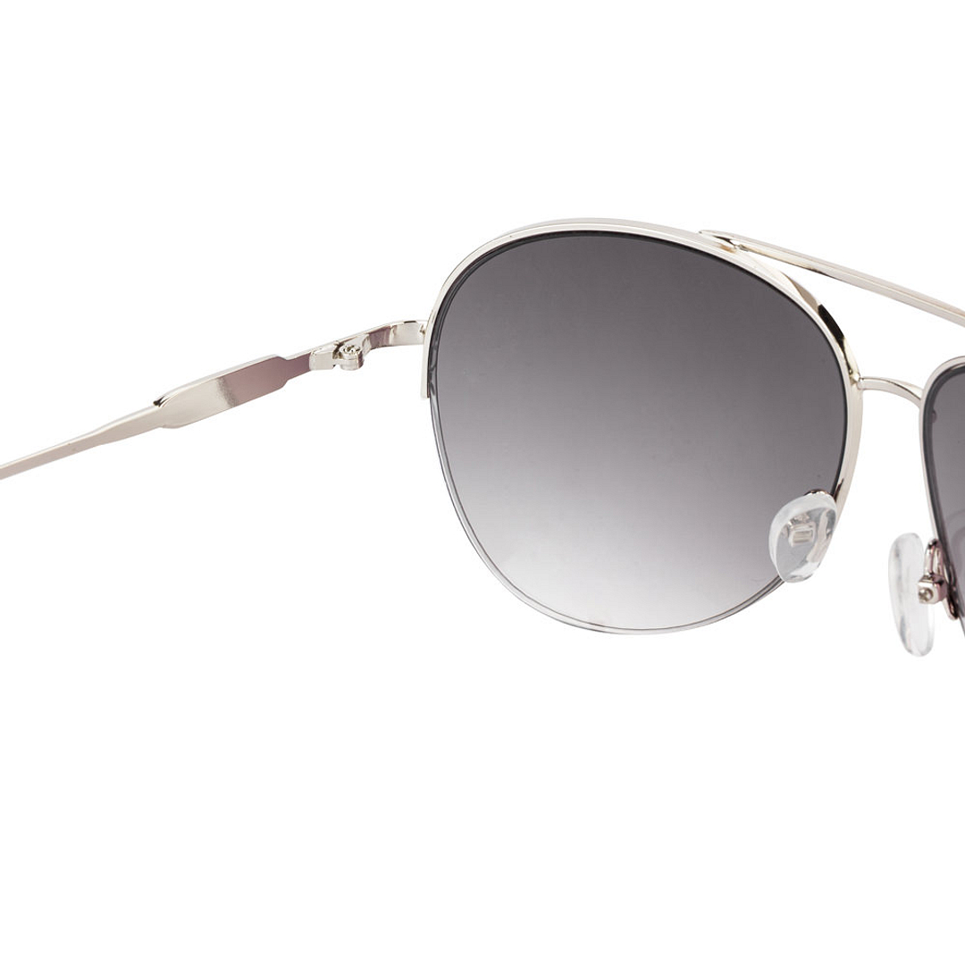 Vincent Chase Online Silver Half Rim Aviator right side