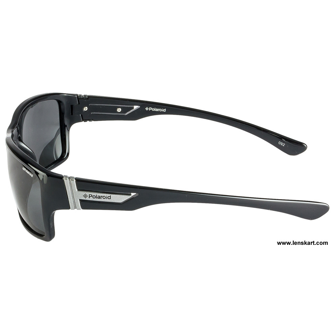 Polaroid Black Full Rim Round right side
