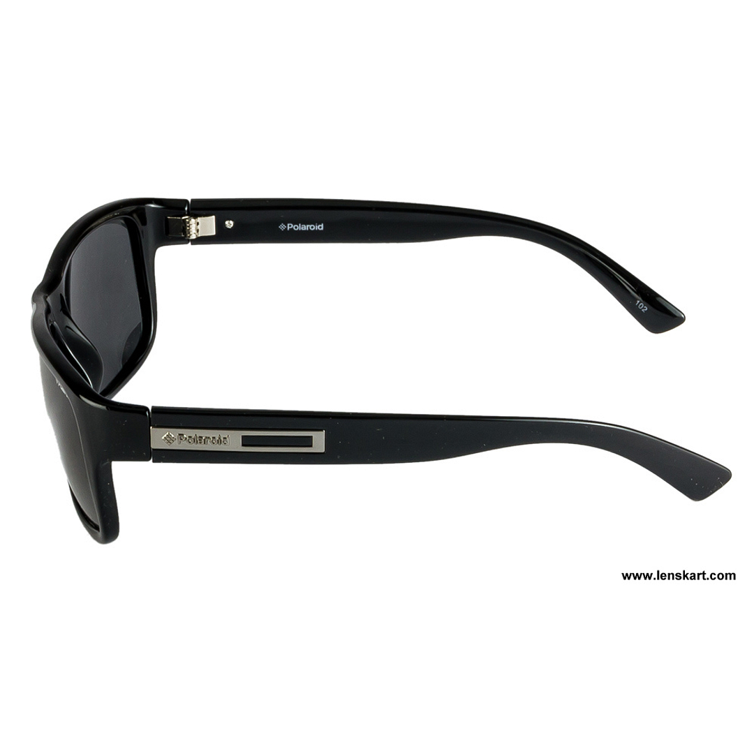 Polaroid Black Full Rim Square right side