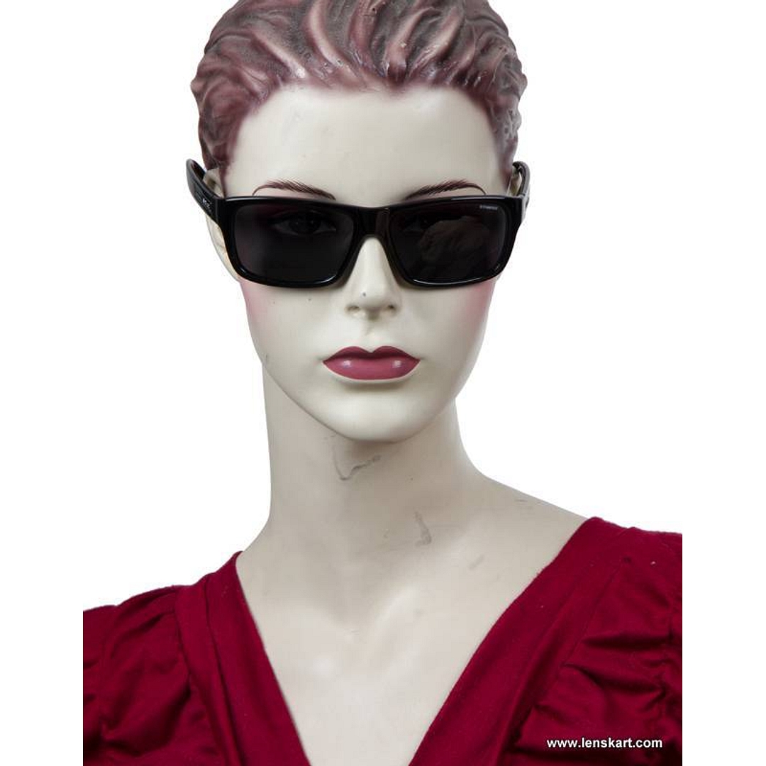 Polaroid Black Full Rim Square right side