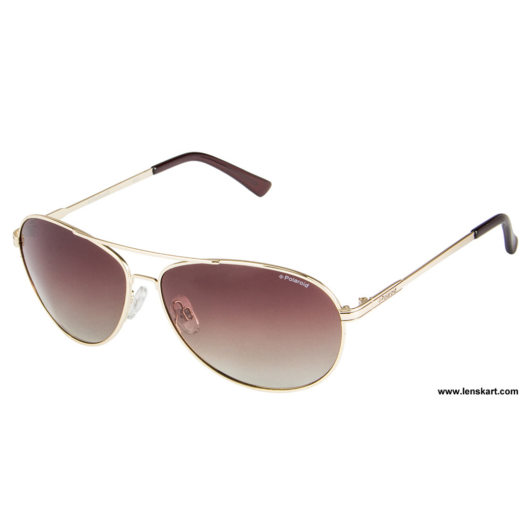 Buy Polaroid P4300C Large Size-65 Gold Brown Gradient Unisex  display picture 3