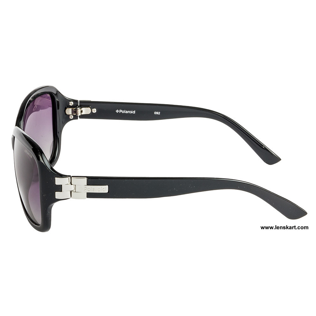 Polaroid Black Full Rim Round right side